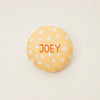 Cute Polka Personalised Throw Cushion