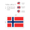 Flags Part 2 Flashcards | Pack Of 24