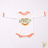 Happy Diwali Bodysuit - Full Sleeves (Orange Love)