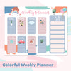 Colorful | Weekly Planner Wall Sticker
