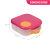 Mini Lunch Box | Strawberry Shake Pink Orange