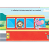 A Birthday on the Bus - A Shaped Board book with Wheels