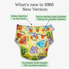 Freesize UNO Cloth Diaper | Poopy Face
