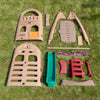 Naturally Playful Playhouse Climber & Swing Extension