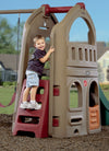 Naturally Playful Playhouse Climber & Swing Extension