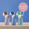 Straw Drink Bottle Junior 380ml | Chill Out Blue