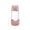 Tritan Sport Spout Drink Bottle 450ml | Blush Crush Pink