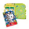 Die-cut Activity and Colouring Books Pack- A Pack of 4 Books