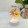 Acrylic LED Night Lamp | Winnie the Pooh & Friends