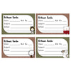 Personalised School Book Labels | Animal Faces