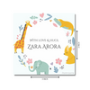 Personalised Gift Tags | Animal Wreath
