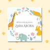 Personalised Gift Tags | Animal Wreath