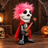 Animated Skeleton Rockstar – Banjo Ghoul