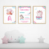 Doodle's Wall Frames | Unicorn Dreams (Set Of 3) Style 2