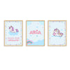 Doodle's Wall Frames | Unicorn Dreams (Set Of 3) Style 1