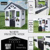 Sweetwater Playhouse White/antraciet