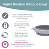 Silicone Suction Bowl | Blue