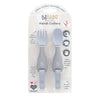 Handi Cutlery Attachable Weaning Cutlery Set | Blue