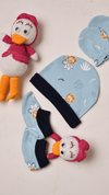 Fearless Lion | Cap, Mittens and Booties Set