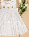 Organic Cotton Muslin Flower Dress