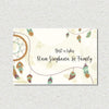 Personalised Gift Tags | Boho Feathers