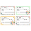 Personalised School Book Labels | Bouquet
