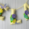 Personalised Name Bunting/Garland | Butterfly Garden