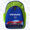 Personalised Bagpack | Race Car