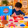 ilearnngrow Diwali DIY Rangoli Kit - Diya