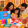 ilearnngrow Diwali DIY Rangoli Kit - Diya
