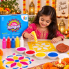 ilearnngrow Diwali DIY Rangoli Kit - Flower