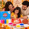 ilearnngrow Diwali DIY Rangoli Kit - Peacock