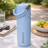Stanley 17oz| IceFlow™ Bottle with Flip Straw Lid | Sky Mist