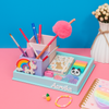 Personalised Tray With Pen Stand | Unicorn