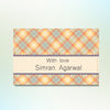 Personalised Gift Tags | Checks