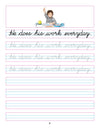 Cursive Writing Book (Sentences) Part 4
