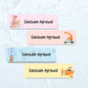 Personalised Name Labels | Cute Animals