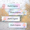 Personalised Name Labels | Cute Mermaid
