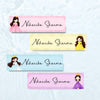Personalised Name Labels | Cute Princess