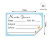 Personalised School Book Labels | Cute Princess