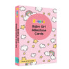 Baby Girl Milestone Cards | Pack Of 24