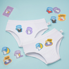 SuperSoft Girl Briefs with Stickers