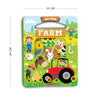 Die Cut Window Board Book - At the Farm