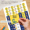Mixed Waterproof Labels for Kids - Dino World