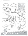 Dinosaurs- It's Colour time with Stickers