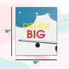 Dream Big Aeroplane | Canvas For Wall (Set of 3)