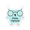 Fancy Shape Sticker - Dreamy Owl