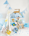Blue Hues Baby Boy Hamper