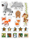 Explore the Jungle Activity Book with Stickers and 3D Models