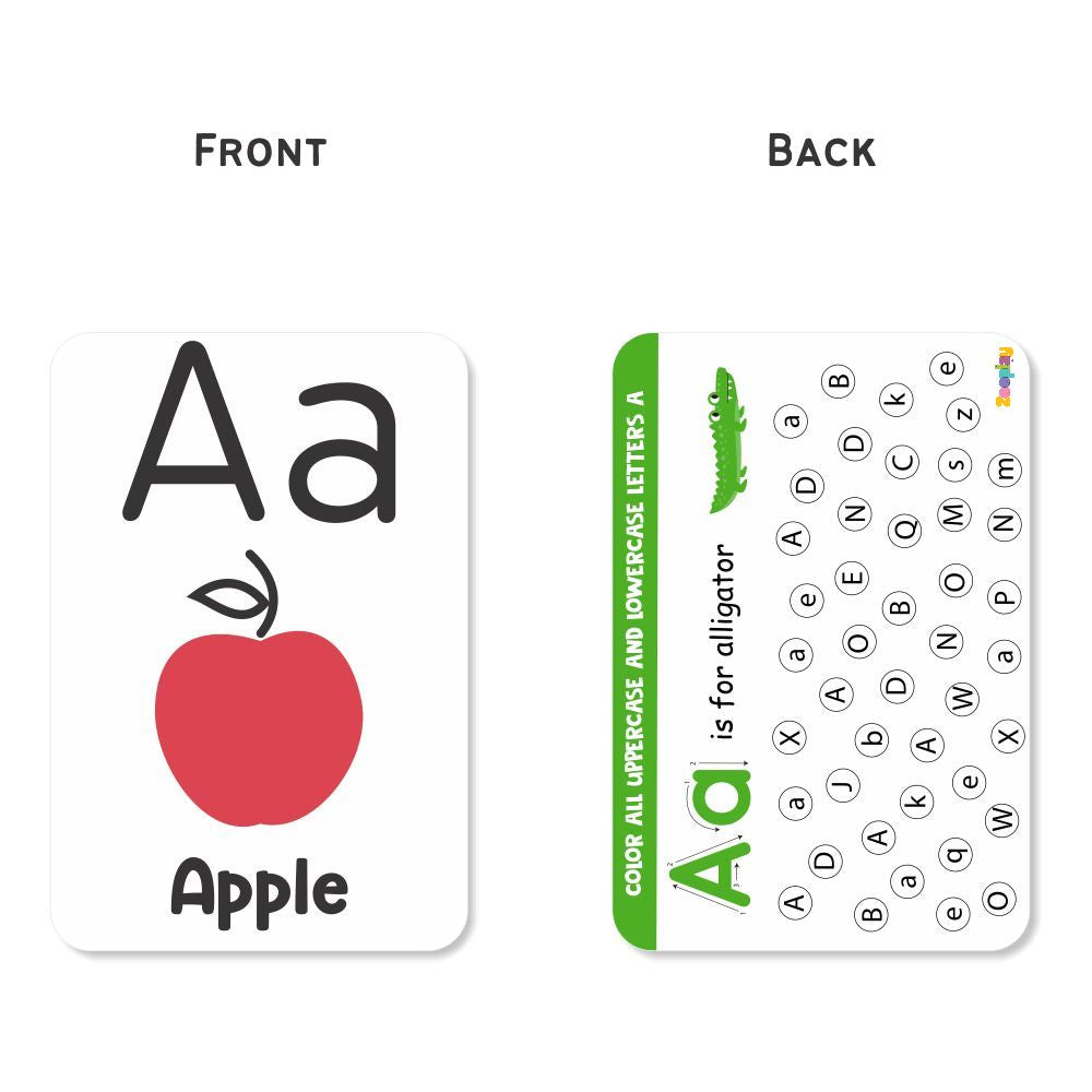 Alphabet Flashcards With Activity – mumma.com